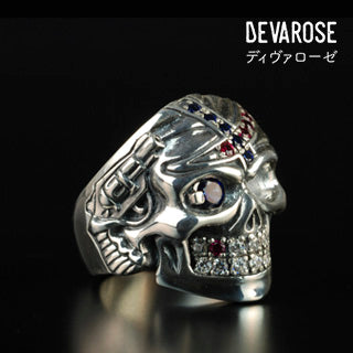 925 Sterling Silver Ring - Deva Rose Easy Rider